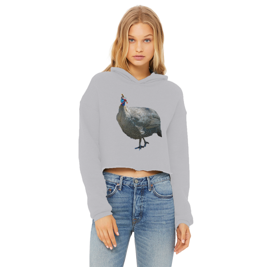 Guinea Fowl Hoodie for Women (Cropped)