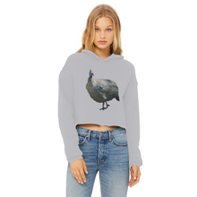 Load image into Gallery viewer, Guinea Fowl Hoodie for Women (Cropped)
