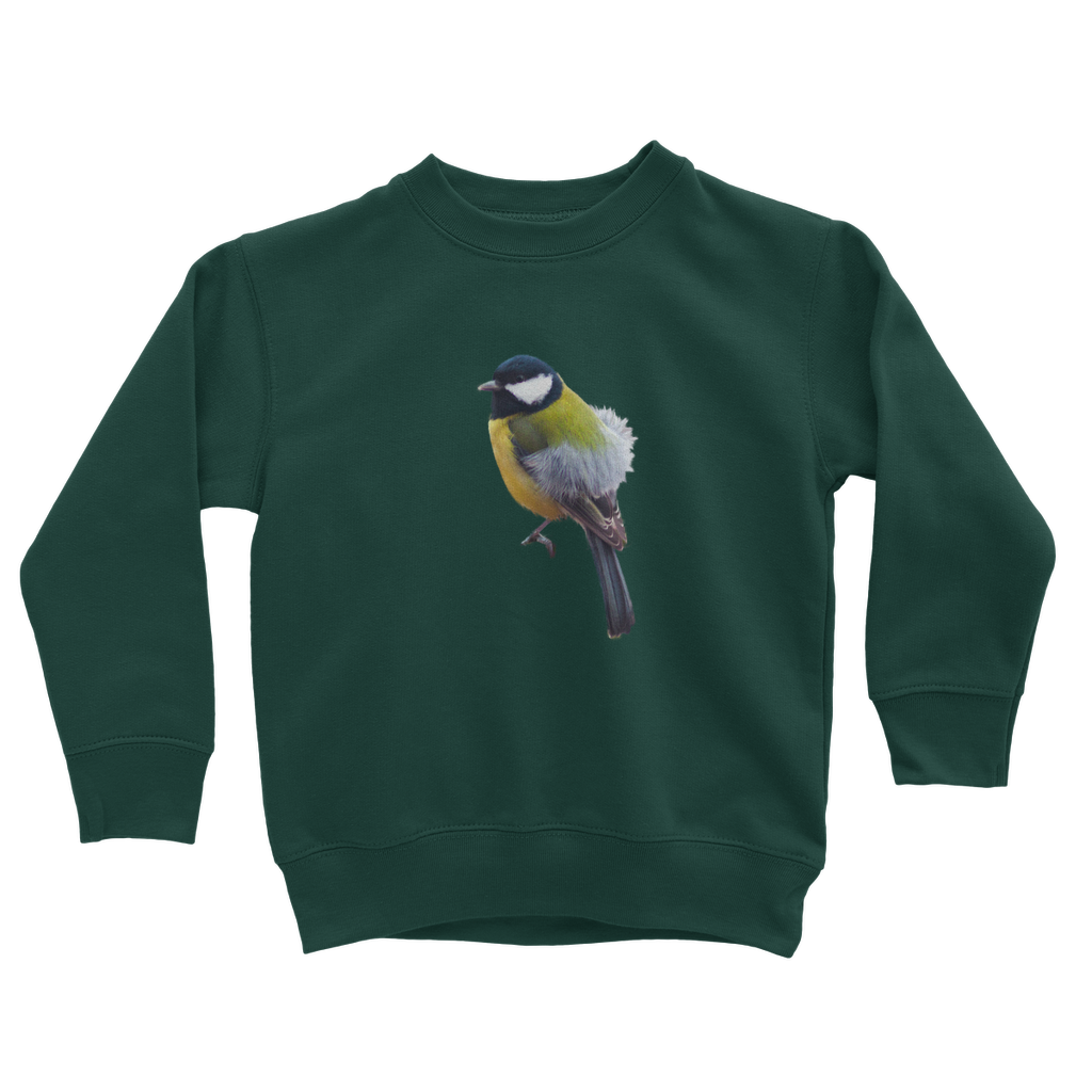 Great Tit Sweatshirt for Kids