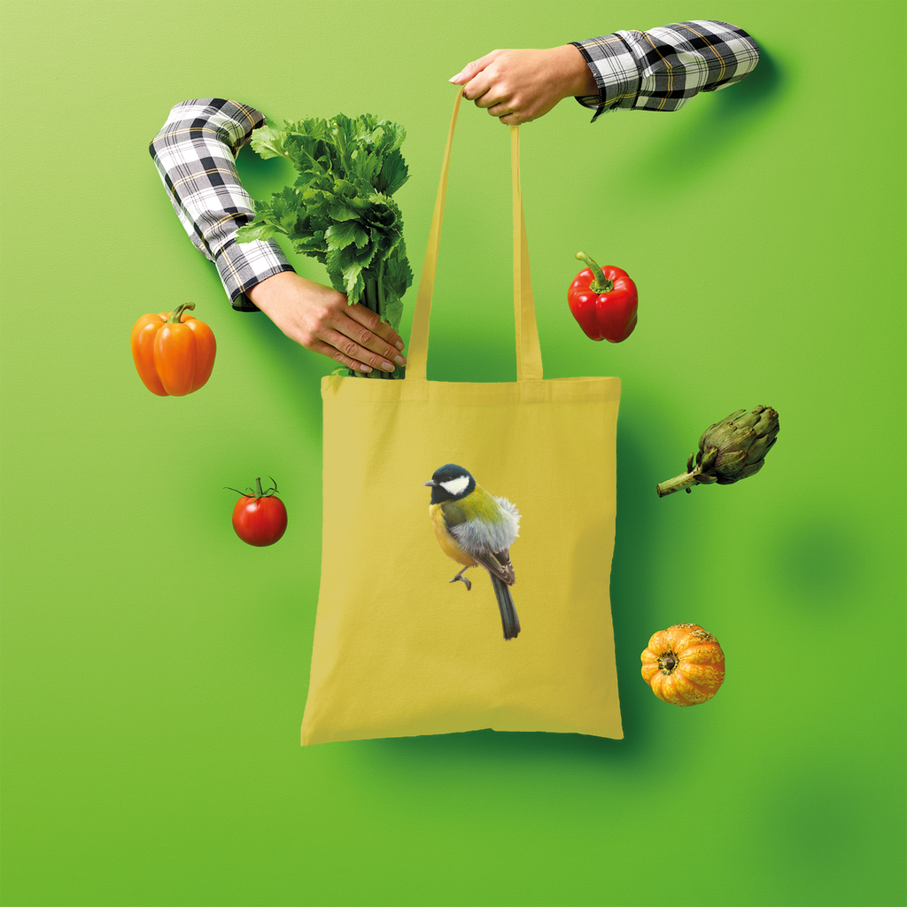 Great Tit Tote Bag (Shopper style)