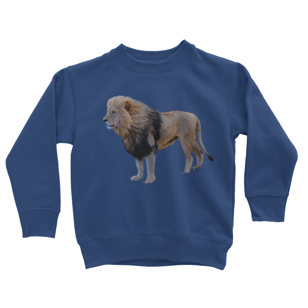 African Lion Sweatshirt for Kids