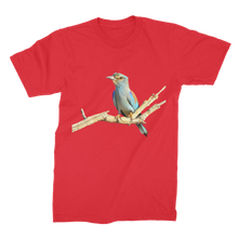 Load image into Gallery viewer, Eurasian Roller | Birds of Africa Collection | Premium Jersey Men&#39;s T-Shirt - Sharasaur
