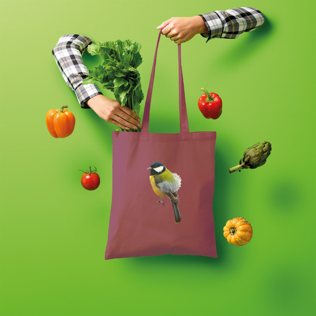 Great Tit Tote Bag (Shopper style)