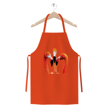 Load image into Gallery viewer, Orange Flamingo Apron

