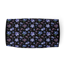 Load image into Gallery viewer, Ravello Wildflower (black)  Duffle bag

