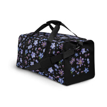 Load image into Gallery viewer, Ravello Wildflower (black)  Duffle bag
