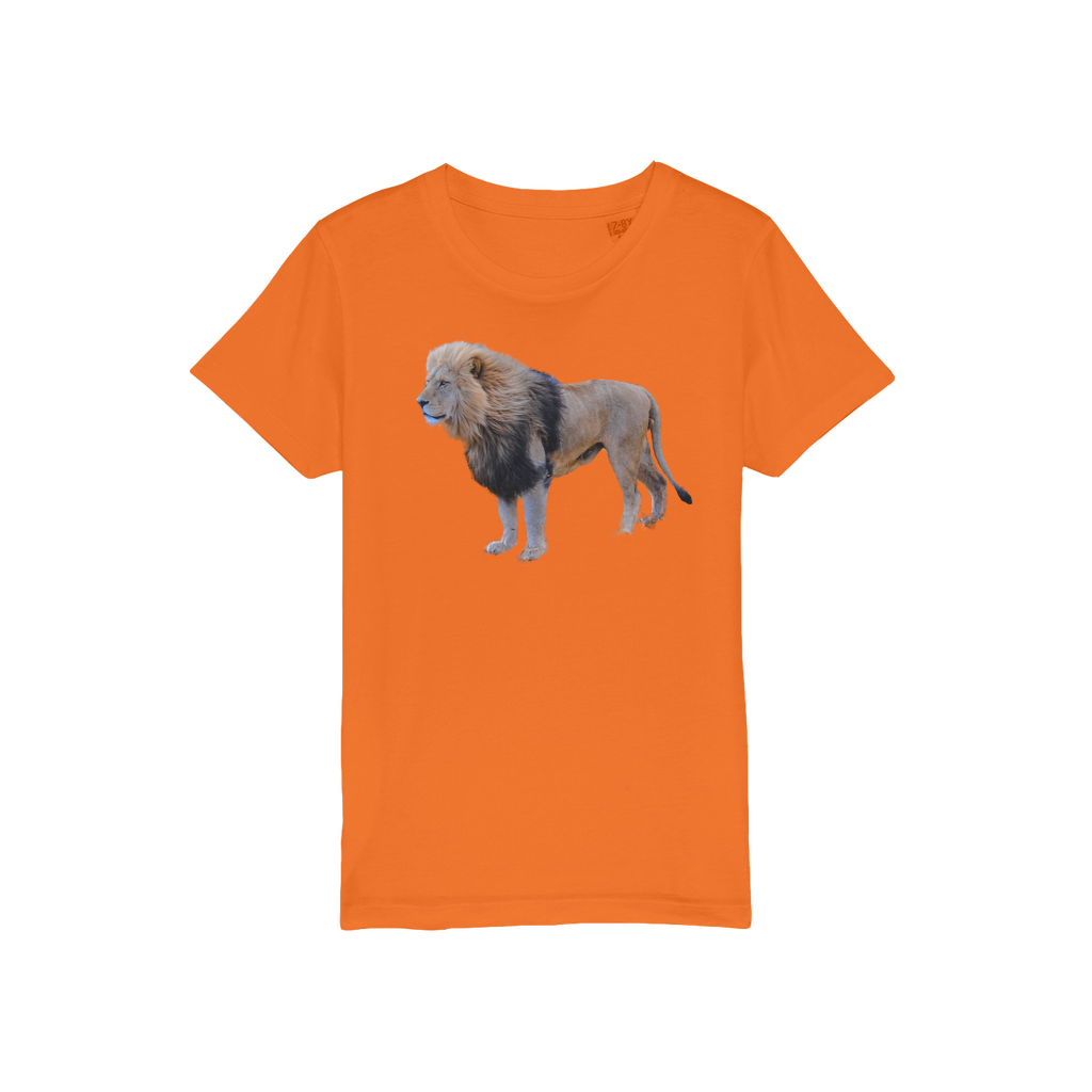 African Lion T-Shirt for Kids (Organic)