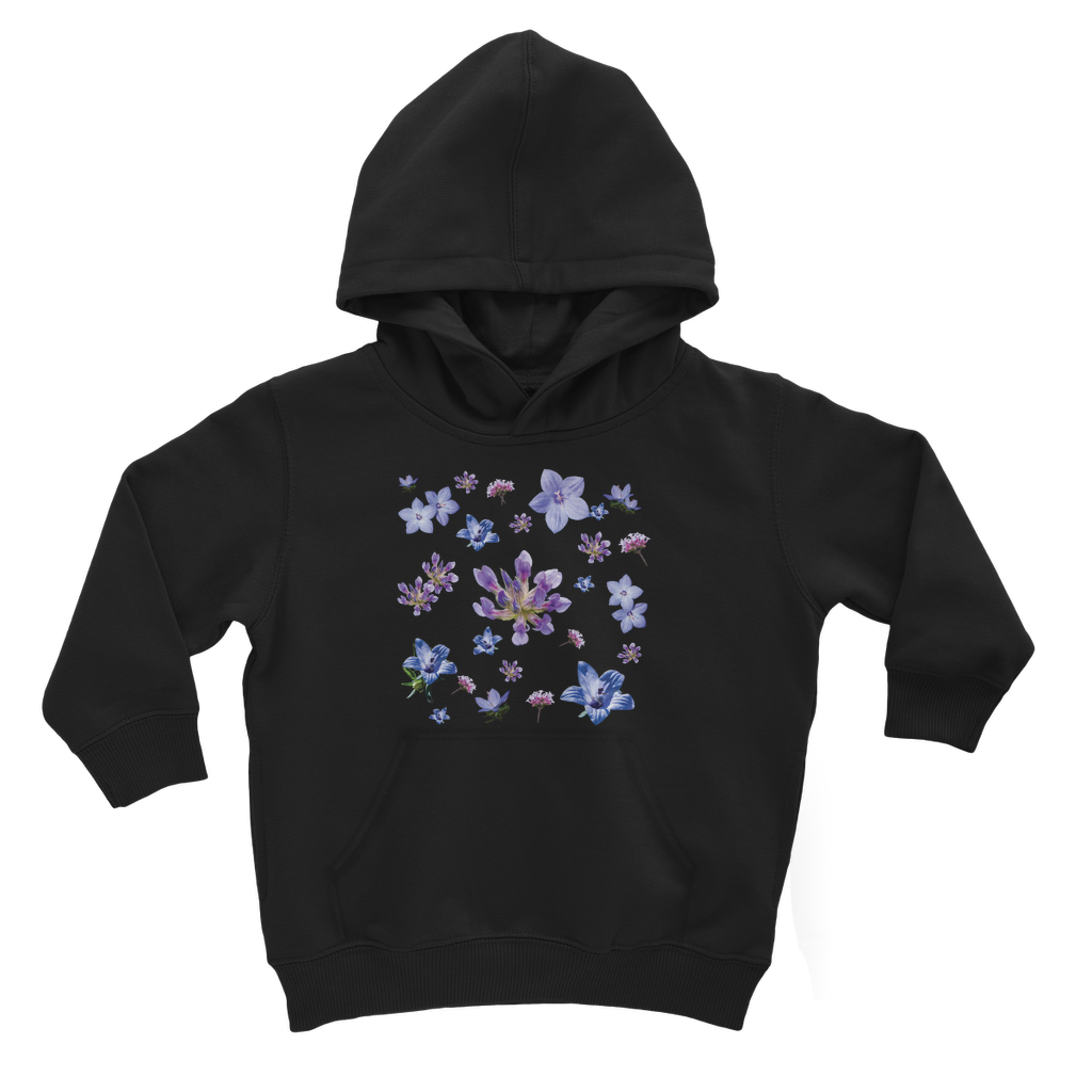 black floral hoodie for kids