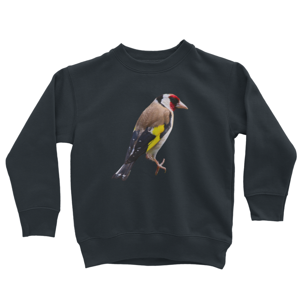 kids goldfinch sweatshirt in navy