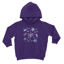 Load image into Gallery viewer, purple floral hoodie for kids

