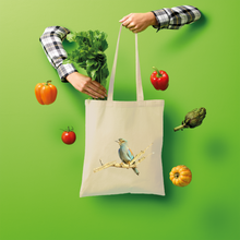 Load image into Gallery viewer, Eurasian Roller | Birds of Africa Collection | Shopper Tote Bag - Sharasaur
