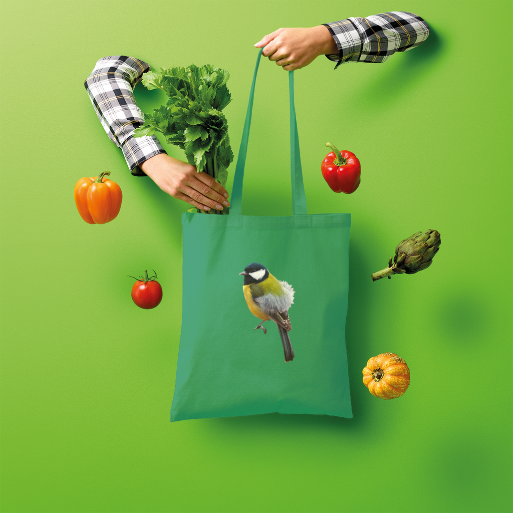 Great Tit Tote Bag (Shopper style)