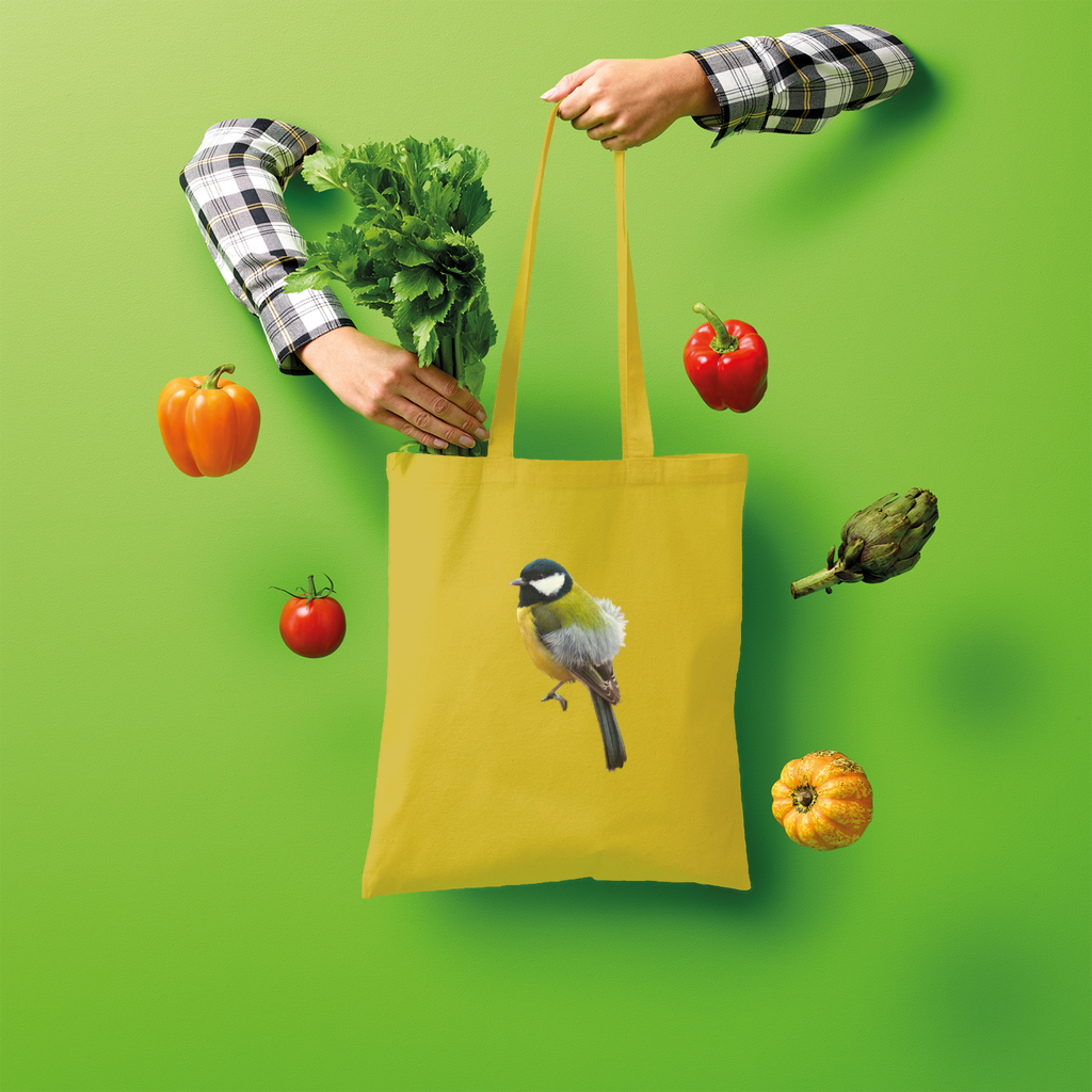 Great Tit Tote Bag (Shopper style)