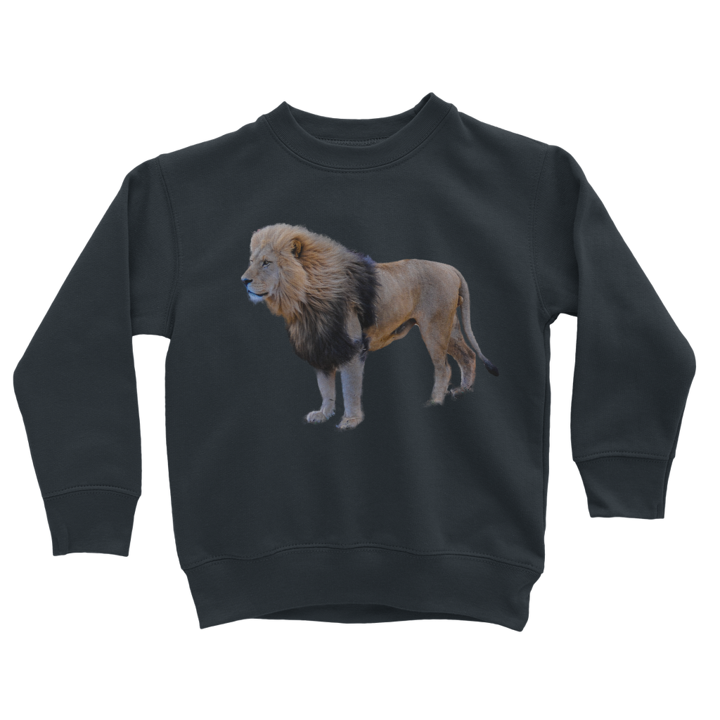 African Lion Sweatshirt for Kids