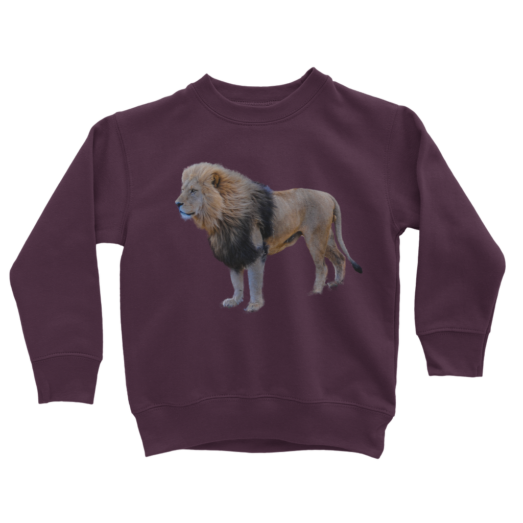 African Lion Sweatshirt for Kids