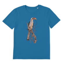Load image into Gallery viewer, Red Billed Hornbill T-Shirt (Organic)
