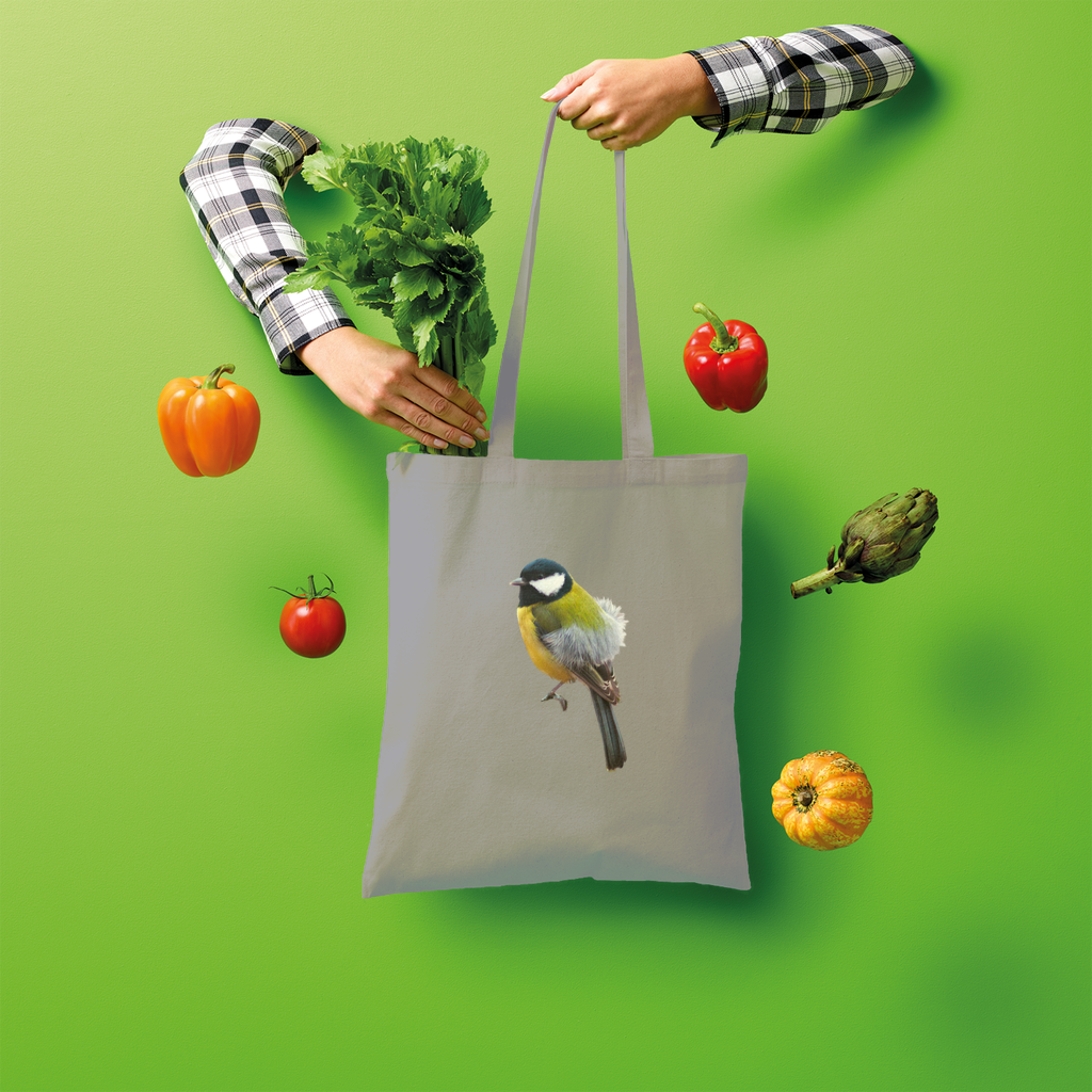 Great Tit Tote Bag (Shopper style)