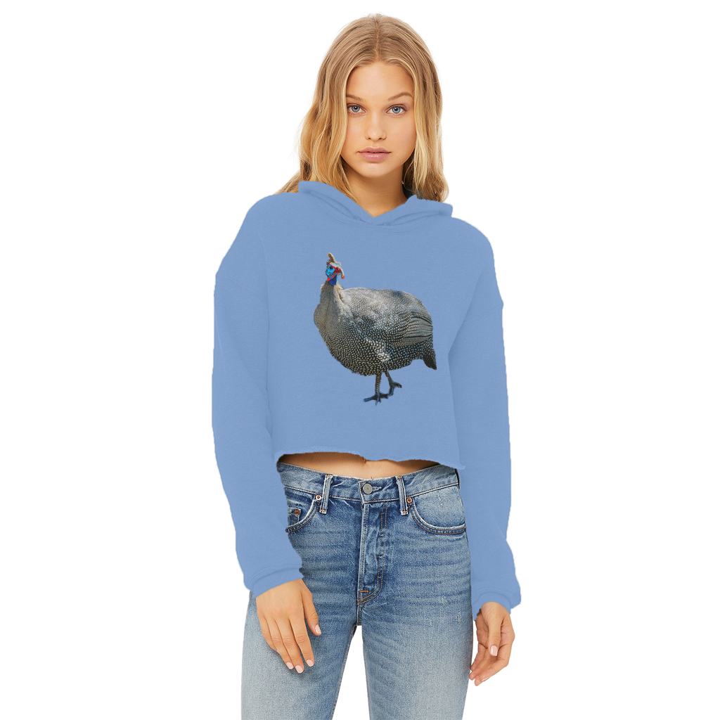 Guinea Fowl Hoodie for Women (Cropped)