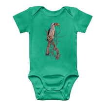 Load image into Gallery viewer, Red-Billed Hornbill Baby Onesie Bodysuit
