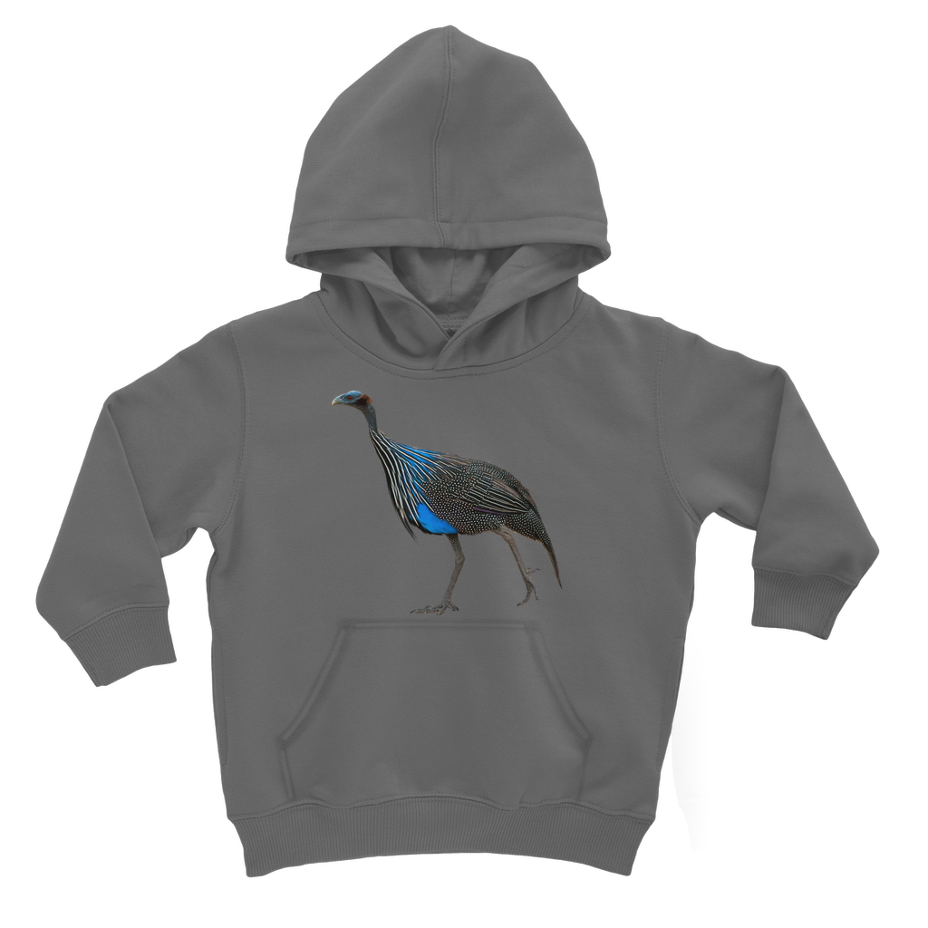 Vulturine Guinea Fowl Hoodie for Kids