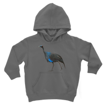Load image into Gallery viewer, Vulturine Guinea Fowl Hoodie for Kids
