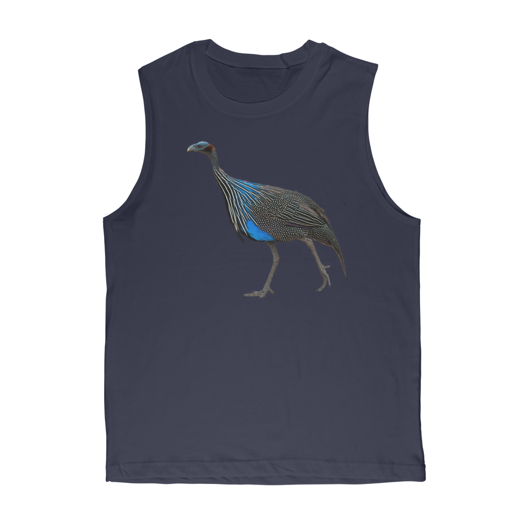 Vulturine Guinea Fowl Tank Top (Muscle Style)