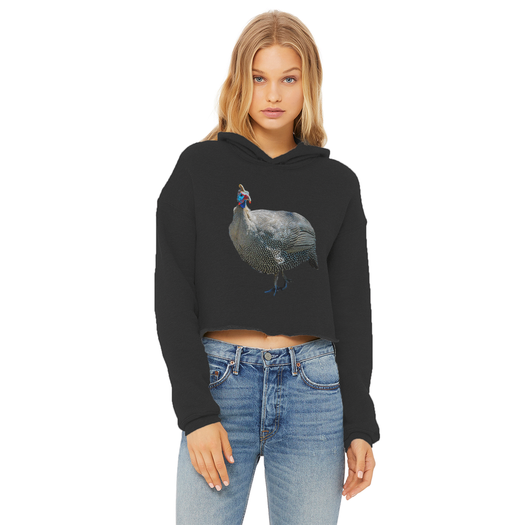 Guinea Fowl Hoodie for Women (Cropped)