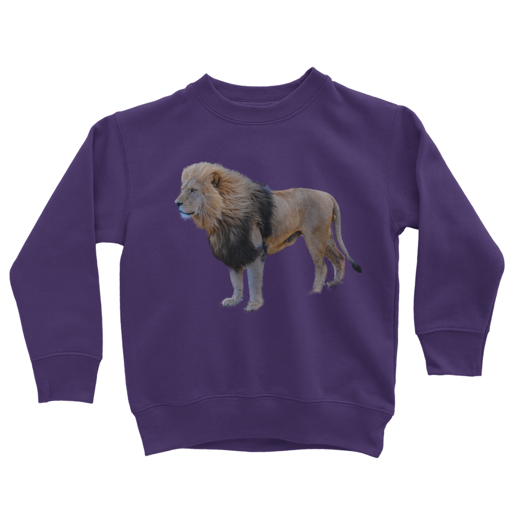 African Lion Sweatshirt for Kids