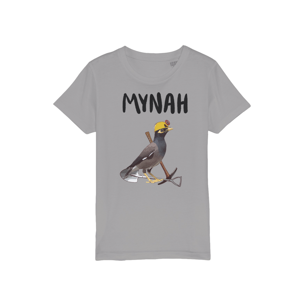 Mining Mynah T-Shirt for Kids (Organic)