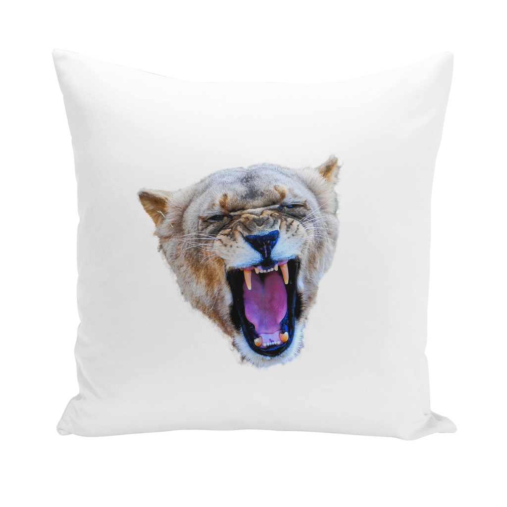 Lioness Throw Pillows