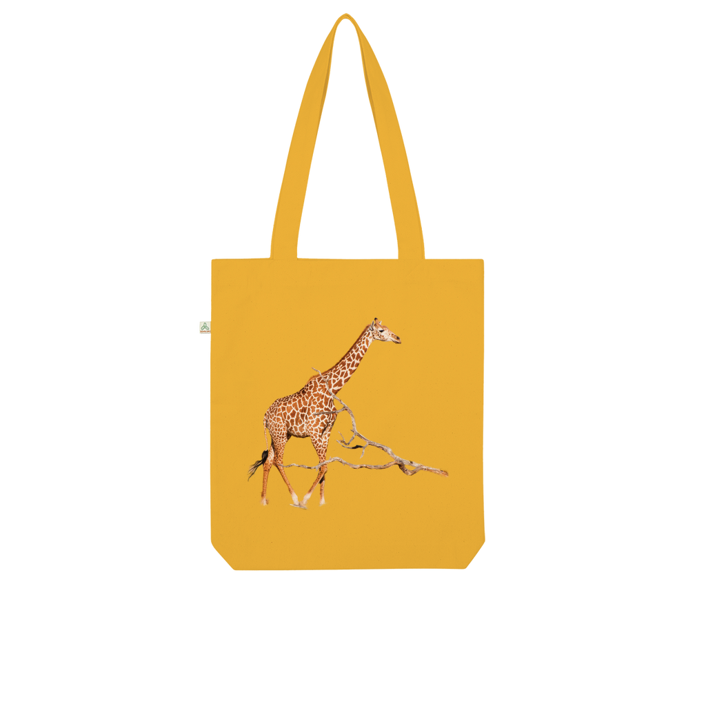 Giraffe Tote Bag (Organic cotton)