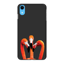 Load image into Gallery viewer, Orange Flamingo Phone Case (Hard, Black)
