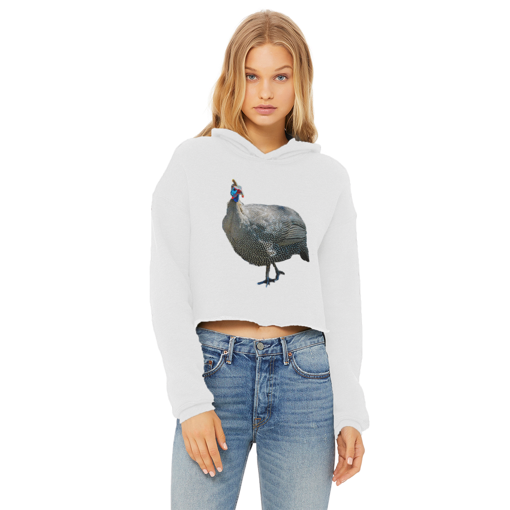 Guinea Fowl Hoodie for Women (Cropped)