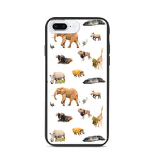 Load image into Gallery viewer, African Animal Biodegradable iphone case
