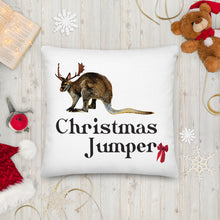 Load image into Gallery viewer, Kangaroo Christmas Jumper | The Christmas Collection | Pillow
