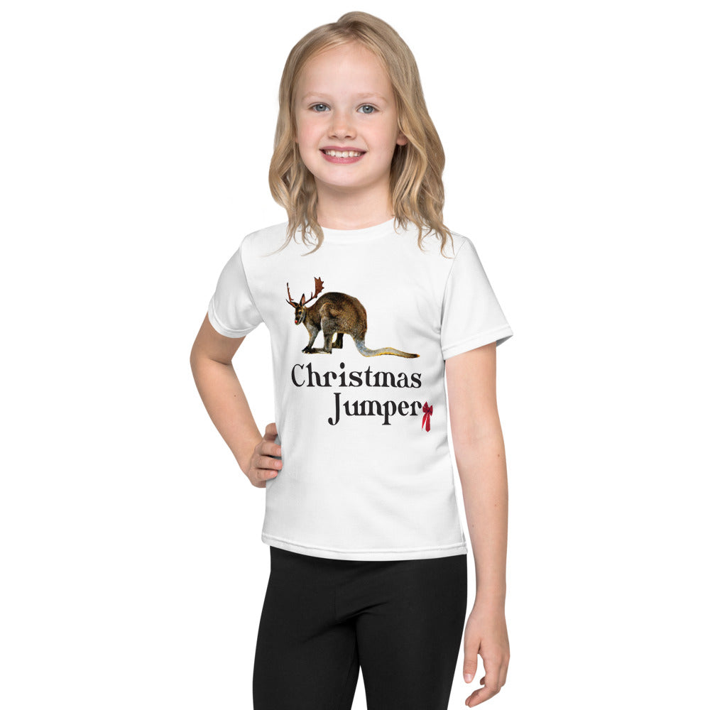Kangaroo Christmas Jumper | The Christmas Collection | Kids T-Shirt