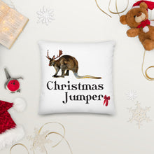 Load image into Gallery viewer, Kangaroo Christmas Jumper | The Christmas Collection | Pillow
