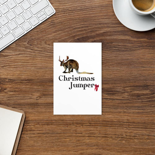 Christmas Jumper | The Christmas Collection | Standard Postcard - Sharasaur