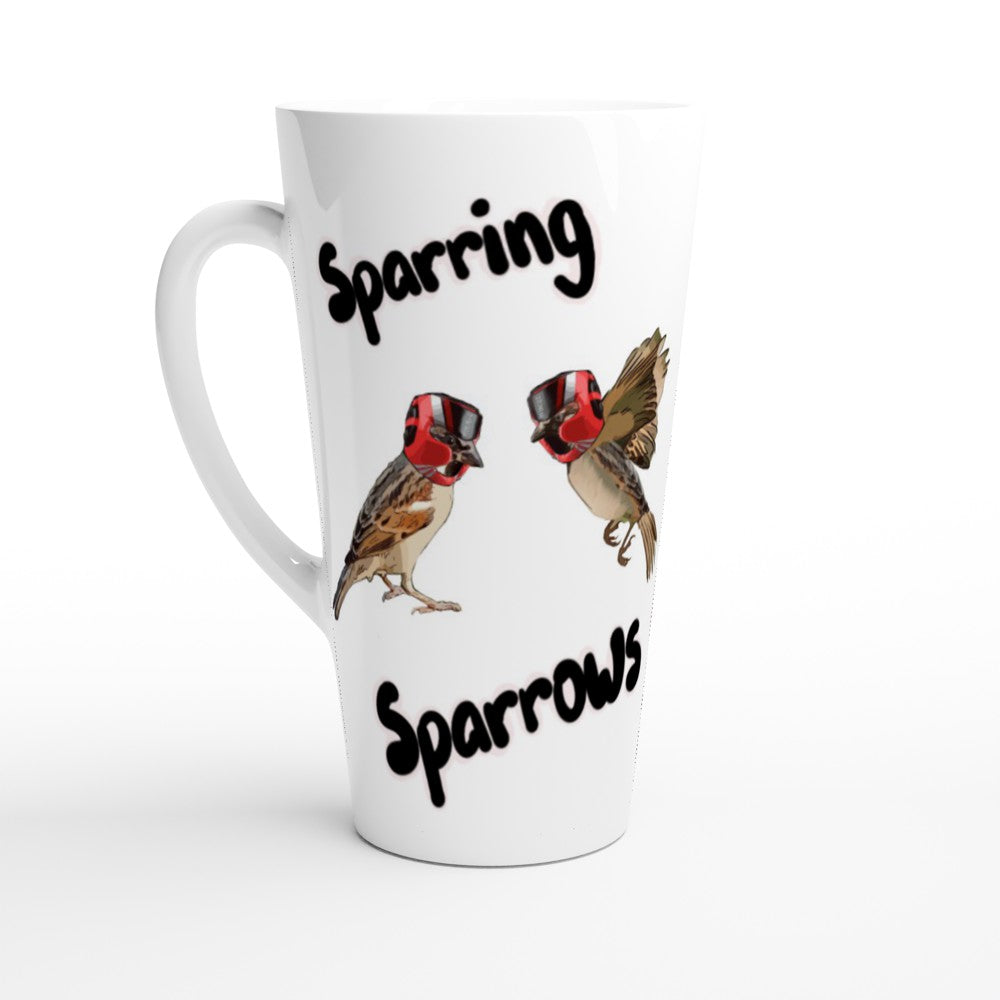 Sparring Sparrows Mug (17oz)